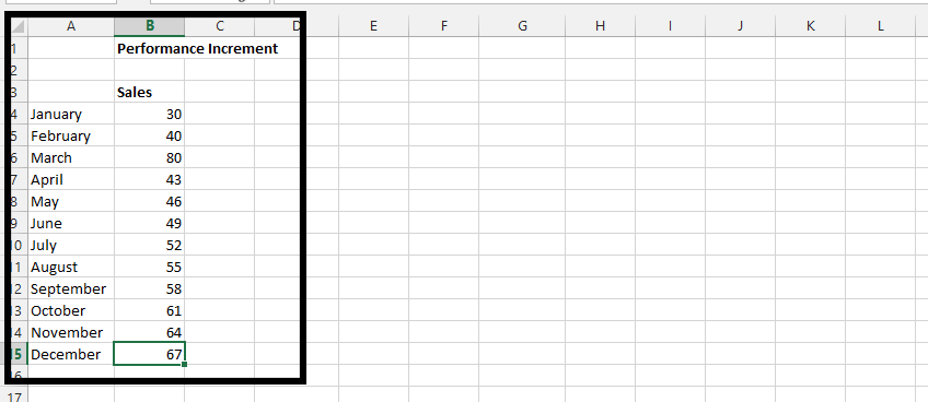 data table